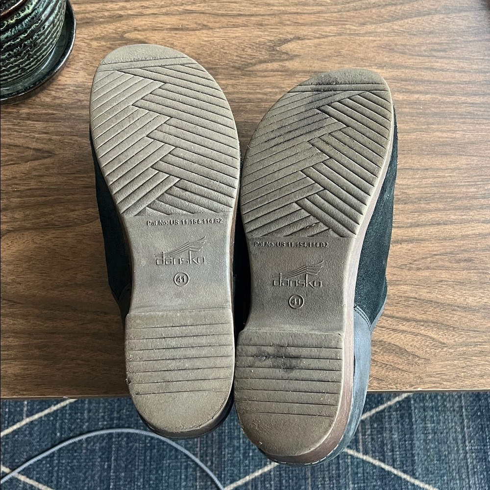 Dansko Brenna black burnished suede 41 - Picture 8 of 8